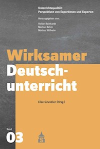 Wirksamer Deutschunterricht -  - E-Book