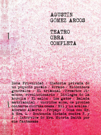 Teatro. Obra completa - Agustín Gómez Arcos - E-Book