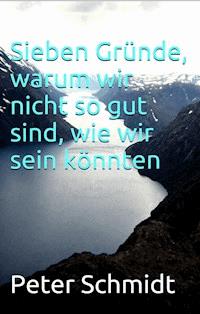 Sieben Gründe, warum wir nicht so gut sind, wie wir sein könnten - Peter Schmidt - E-Book