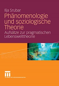 Phänomenologie und soziologische Theorie - Ilja Srubar - E-Book