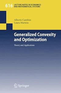 Generalized Convexity and Optimization - Alberto Cambini - E-Book