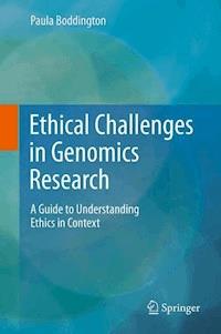 Ethical Challenges in Genomics Research - Paula Boddington - E-Book