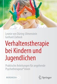 Verhaltenstherapie bei Kindern und Jugendlichen - Leonie von Düring-Ulmenstein - E-Book