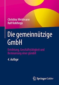 Die gemeinnützige GmbH - Christina Weidmann - E-Book