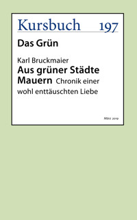 Aus grüner Städte Mauern - Karl Bruckmaier - E-Book