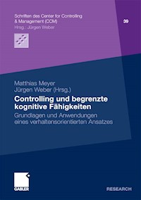 Controlling und begrenzte kognitive Fähigkeiten -  - E-Book