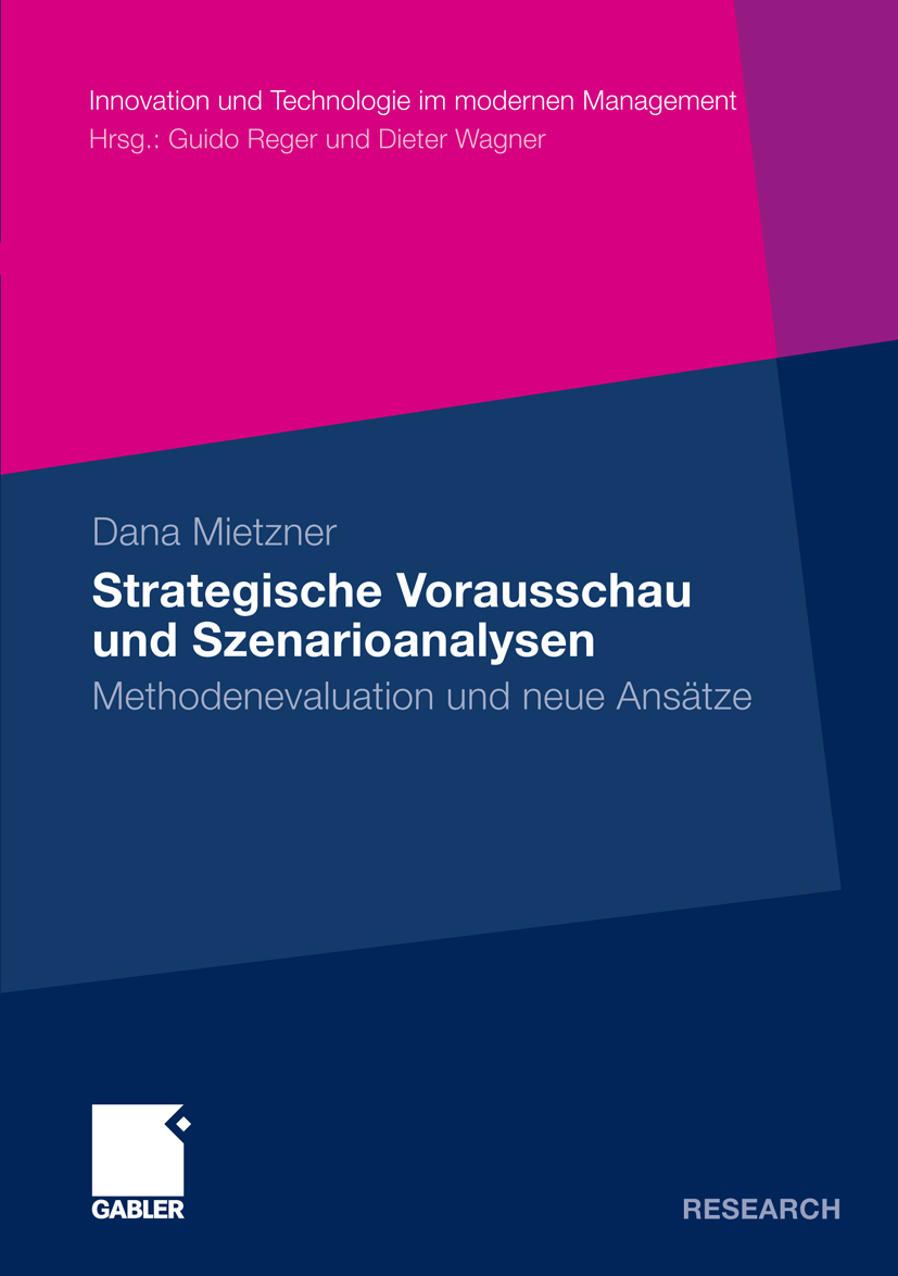 Strategische Vorausschau und Szenarioanalysen - Dana Mietzner - E-Book