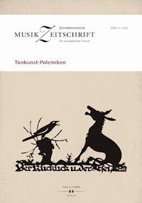Tonkunst-Polemiken -  - E-Book