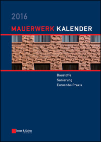Mauerwerk-Kalender 2016 - Wolfram Jäger - E-Book