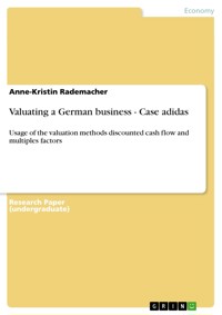 Valuating a German business - Case adidas - Anne-Kristin Rademacher - E-Book