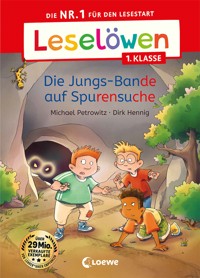 Leselöwen 1. Klasse - Die Jungs-Bande auf Spurensuche - Michael Petrowitz - E-Book
