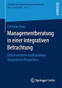 Managementberatung in einer integrativen Betrachtung - Christian Haas - E-Book