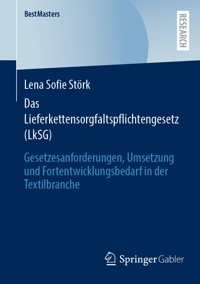 Das Lieferkettensorgfaltspflichtengesetz (LkSG) - Lena Sofie Störk - E-Book