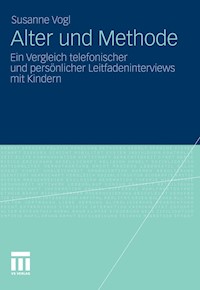 Alter und Methode - Susanne Vogl - E-Book