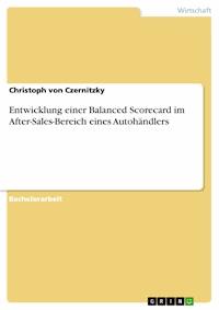 Entwicklung einer Balanced Scorecard im After-Sales-Bereich eines Autohändlers - Christoph von Czernitzky - E-Book
