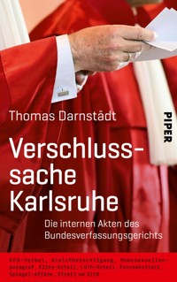 Verschlusssache Karlsruhe - Thomas Darnstädt - E-Book