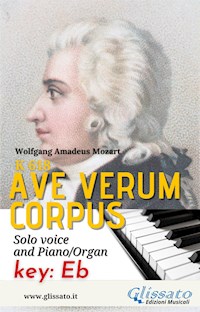 Ave Verum  - Solo voice and Piano/Organ (in Eb) - Wolfgang Amadeus Mozart - E-Book