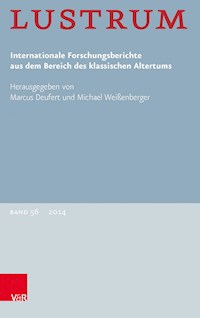 Lustrum Band 56 – 2014 - Gesine Manuwald - E-Book