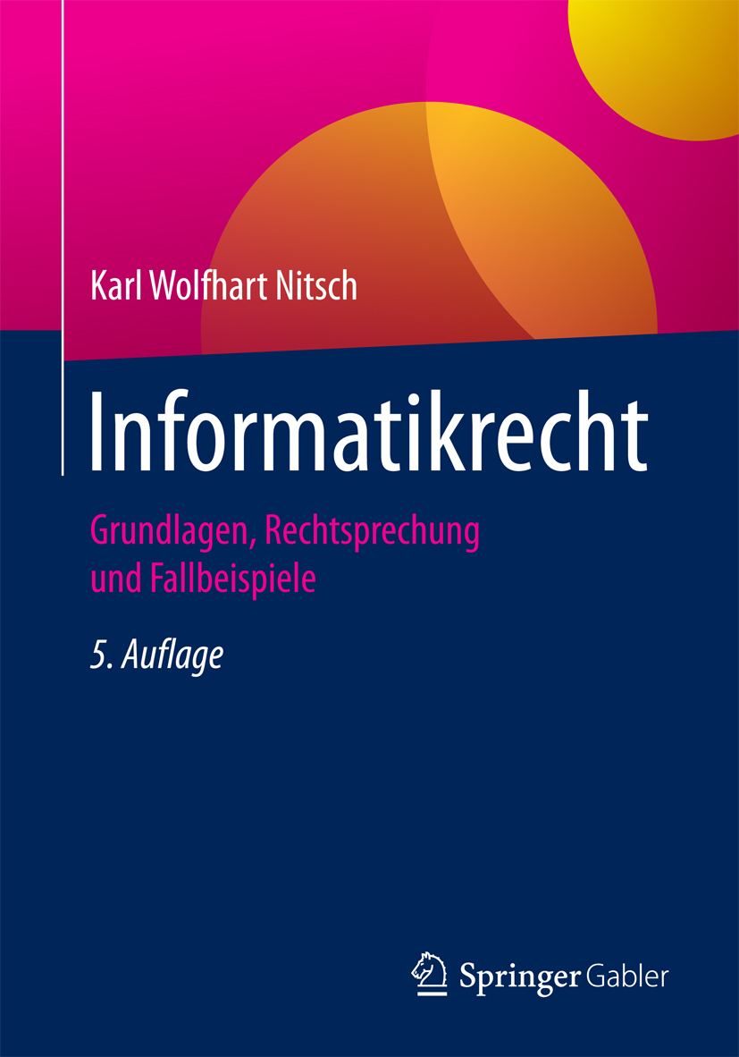 Informatikrecht - Karl Wolfhart Nitsch - E-Book