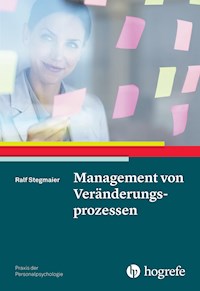 Management von Veränderungsprozessen - Ralf Stegmaier - E-Book