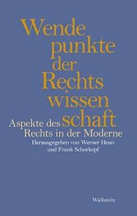 Wendepunkte der Rechtswissenschaft - - E-Book