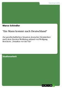 "Ein Mann kommt nach Deutschland" - Marco Schindler - E-Book