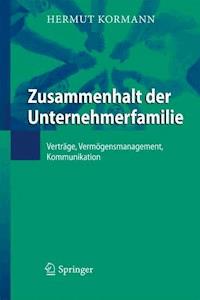 Zusammenhalt der Unternehmerfamilie - Hermut Kormann - E-Book