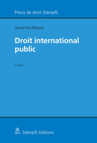 Droit international public - Samantha Besson - E-Book