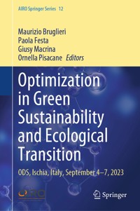 Optimization in Green Sustainability and Ecological Transition -  - E-Book