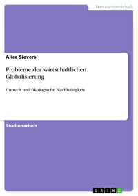 Probleme der wirtschaftlichen Globalisierung - Alice Sievers - E-Book