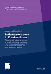 Patientenvertrauen in Krankenhäuser - Vanessa Haselhoff - E-Book