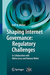 Shaping Internet Governance: Regulatory Challenges - Rolf H. Weber - E-Book