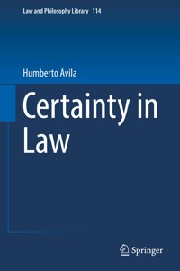 Certainty in Law - Humberto Avila - E-Book