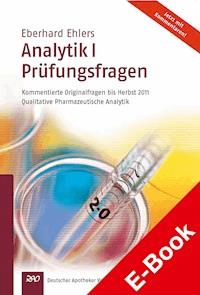 Ehlers, Analytik I - Prüfungsfragen - Eberhard Ehlers - E-Book