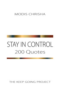 Stay in Control - Modis Chrisha - E-Book