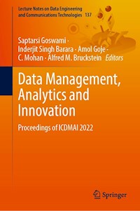 Data Management, Analytics and Innovation -  - E-Book