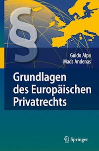 Grundlagen des Europäischen Privatrechts - Guido Alpa - E-Book