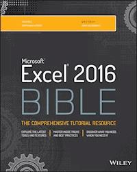 Excel 2016 Bible - John Walkenbach - E-Book