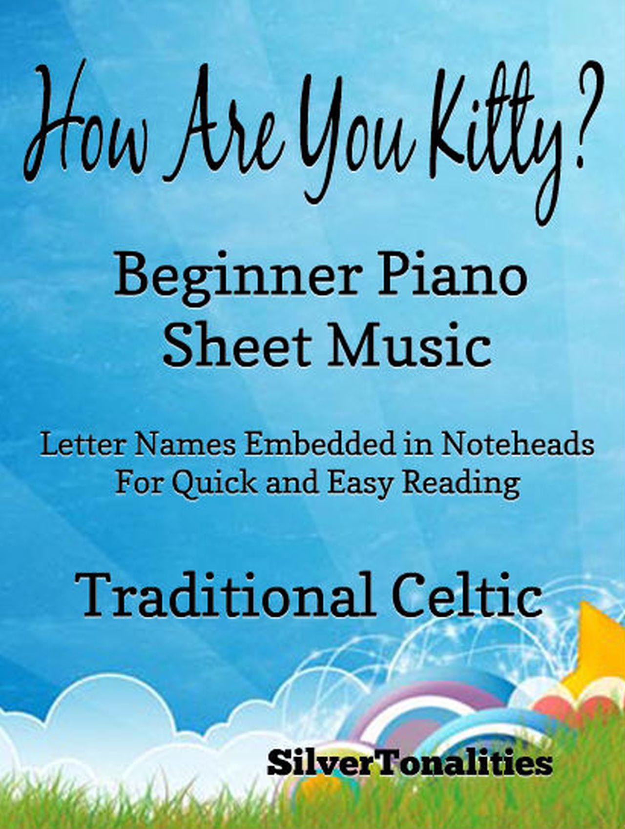 How Are You Kitty Beginner Piano Sheet Music - SilverTonalities - E-Book