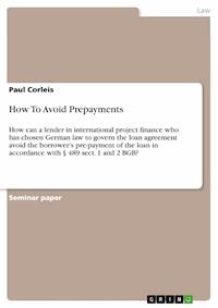 How To Avoid Prepayments - Paul Corleis - E-Book