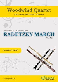 Woodwind Quartet "Radetzky March" score & parts - Johann Strauß - E-Book