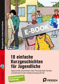 18 einfache Kurzgeschichten für Jugendliche - Christa Miller - E-Book