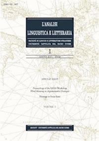 L'Analisi Linguistica e Letteraria 2008-1 - aa.vv - kostenlos E-Book