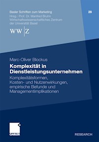Komplexität in Dienstleistungsunternehmen - Marc-Oliver Blockus - E-Book