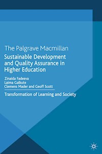 Sustainable Development and Quality Assurance in Higher Education -  - E-Book