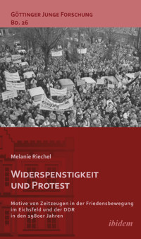 Friedensbewegung in der DDR. - Melanie Riechel - E-Book
