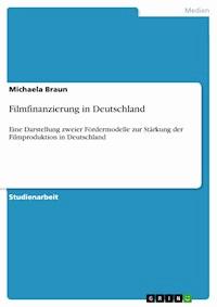 Filmfinanzierung in Deutschland - Michaela Braun - E-Book