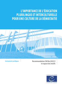 L'importance de l'éducation plurilingue et interculturelle pour une culture de la démocratie - Collectif - E-Book