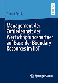 Management der Zufriedenheit der Wertschöpfungspartner auf Basis der Boundary Resources im IIoT - Dimitri Petrik - E-Book