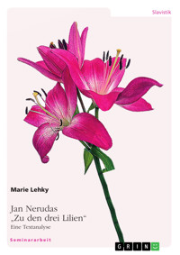 Jan Nerudas "Zu den drei Lilien". Eine Textanalyse - Marie Lehky - E-Book